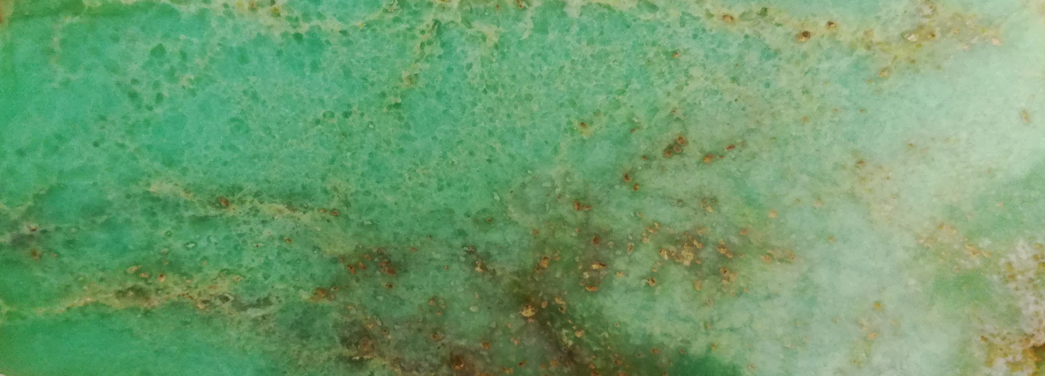 Flooded crater